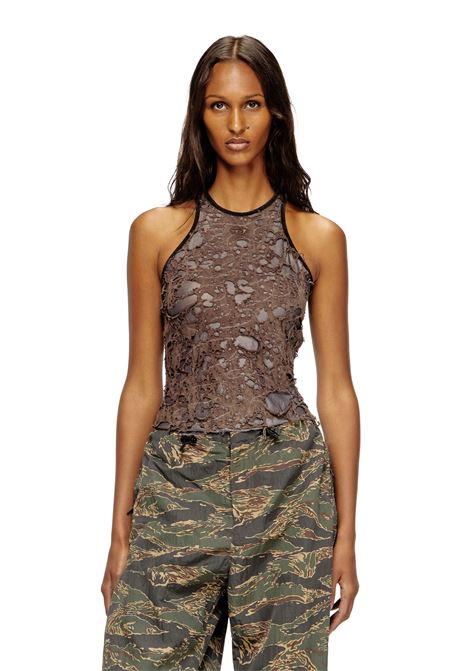 t-ilm top woman brown DIESEL | A18523 0IKCK7FG